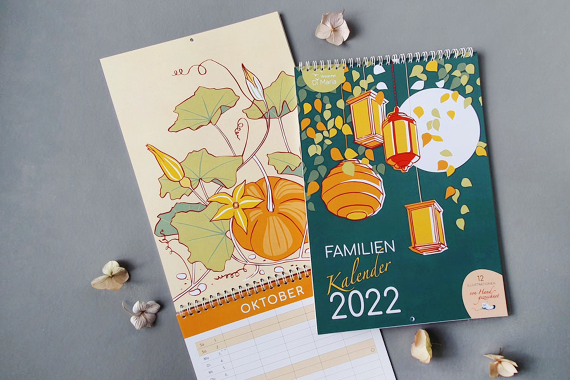 Familien Planer Kalender 2022