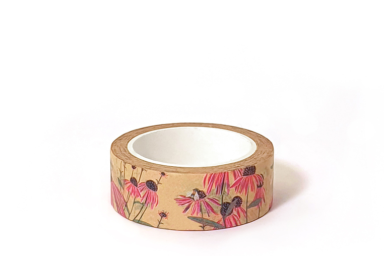 Washi Tape Echinacea